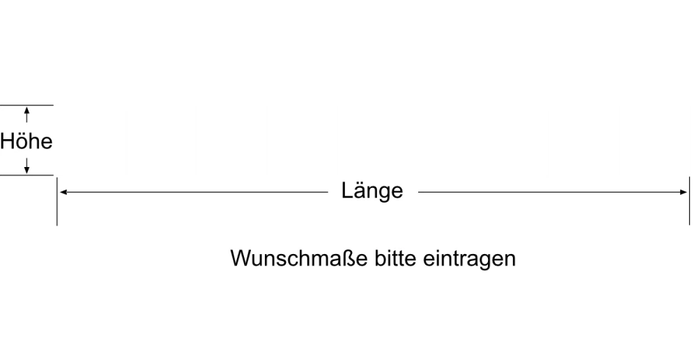 Durchlaufschutz für Glas mit Quadraten - Ansicht Farbauswahl Durchlaufschutz für Glas mit Quadraten - Ansicht Farbauswahl