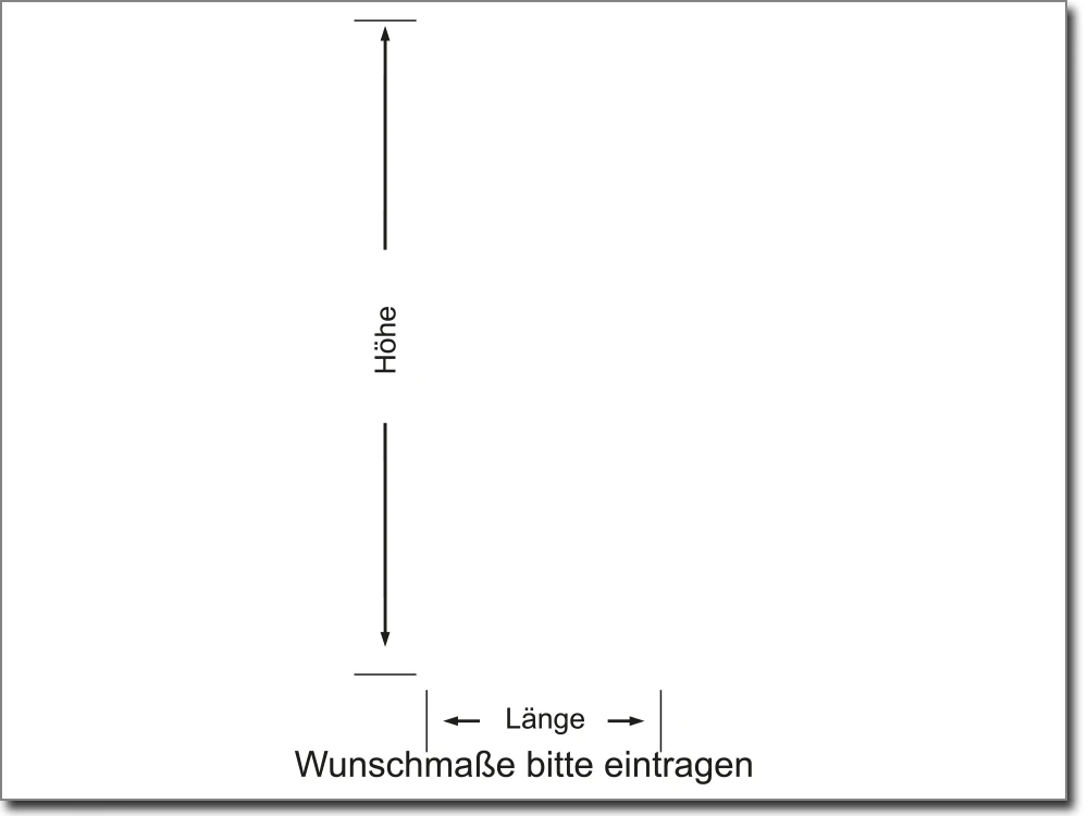 Glasbanner Zebra Muster