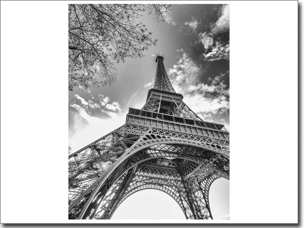 Glasbild Paris