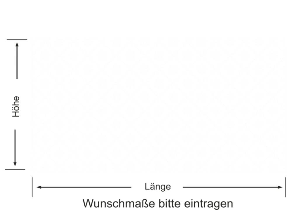 Sichtschutzfolie in Musselinglas Optik