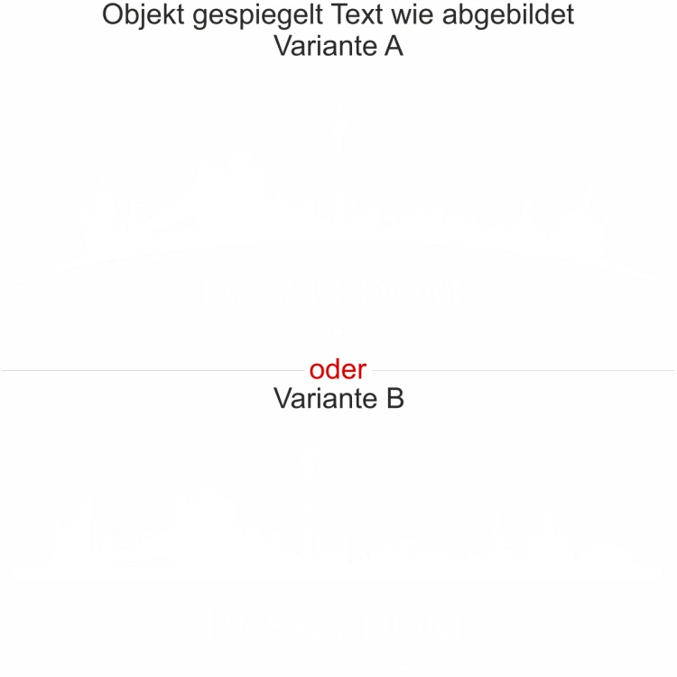 - Ansicht Ausrichtung mit Farbauswahl und Variante - Ansicht Ausrichtung mit Farbauswahl und Variante
