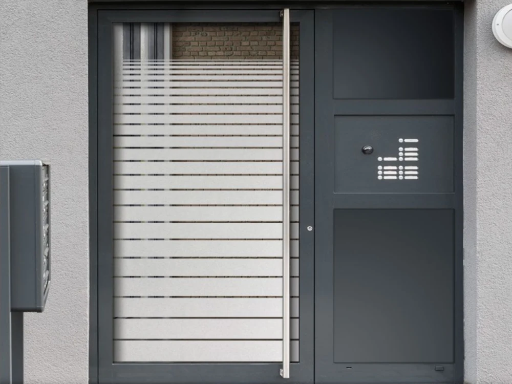 Türfolie mit Verlauf