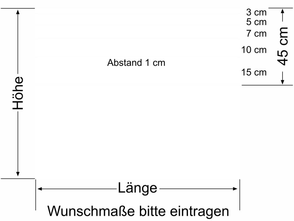 Folie für Fenster mit Streifen