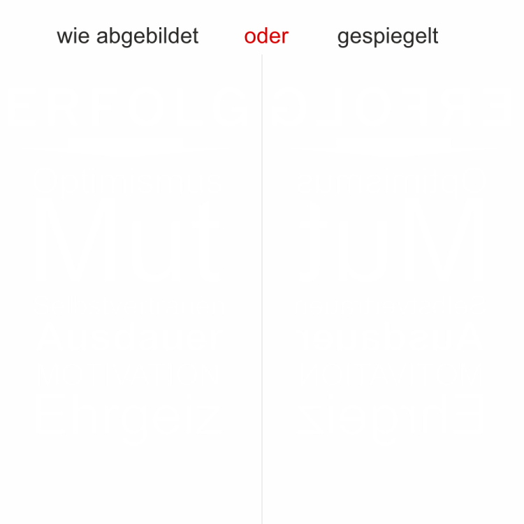 Glastattoo Erfolg - Ansicht Farbauswahl