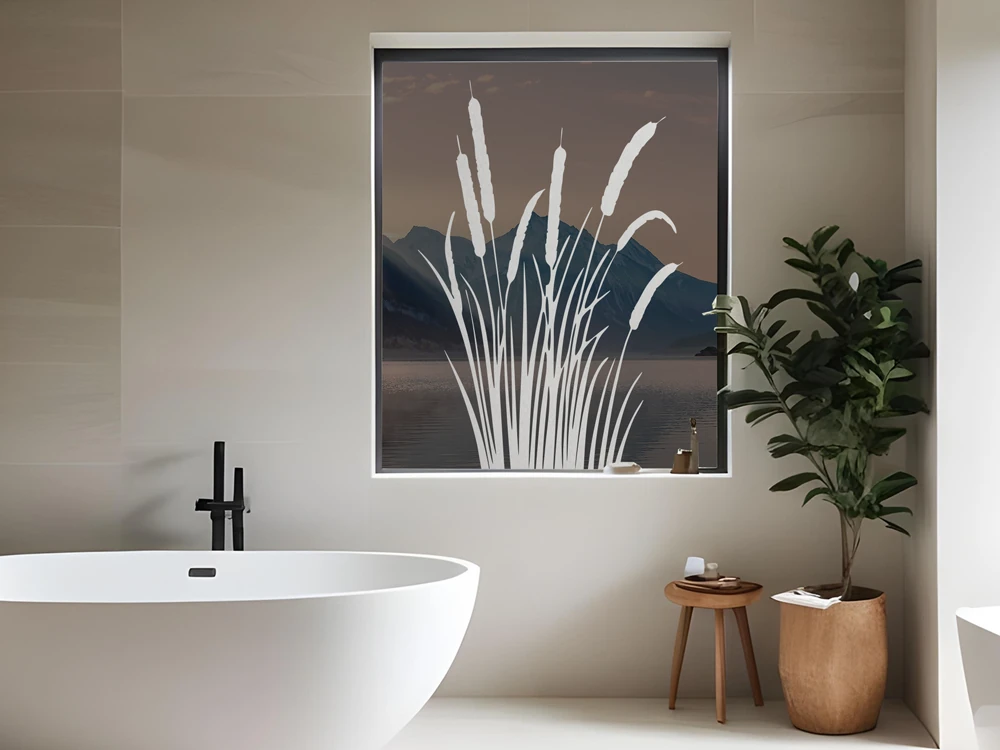 Glastattoo Kolbenschilf