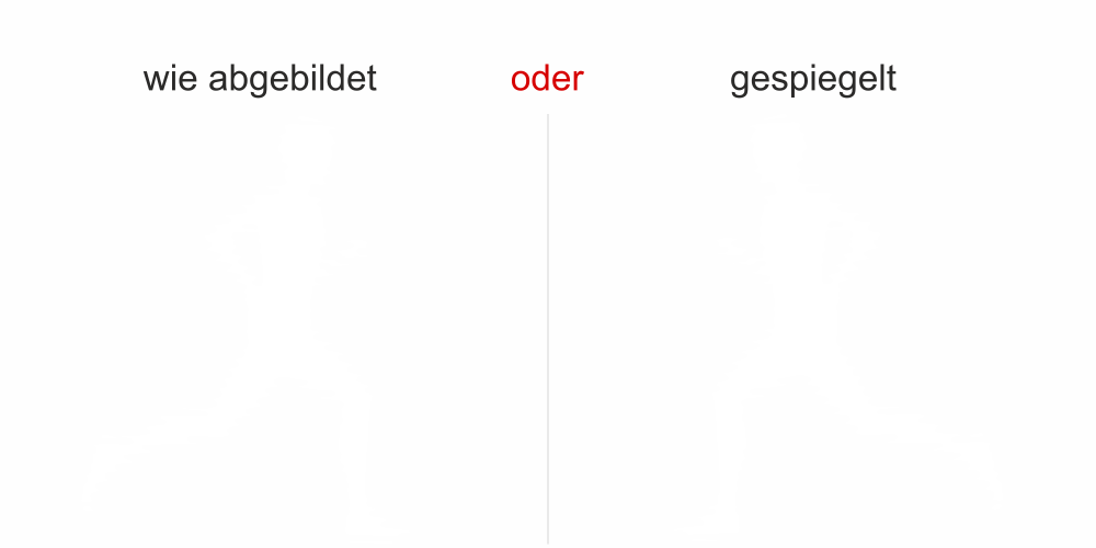 Glastattoo Laufen - Ansicht Wunschfarbe