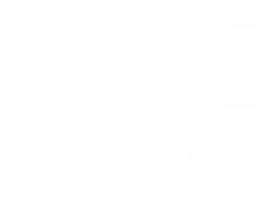 Glastattoo Logo mit Wunschtext