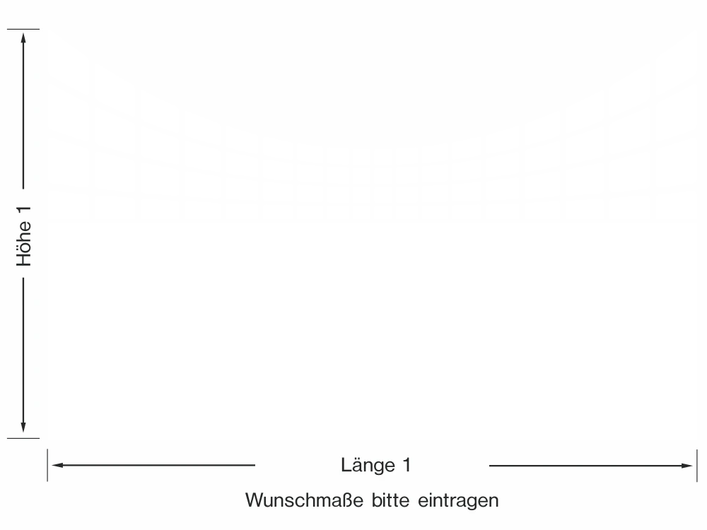 Milchglasfolie als Sichtschutz mit Form aus Quadraten - Ansicht Farbauswahl