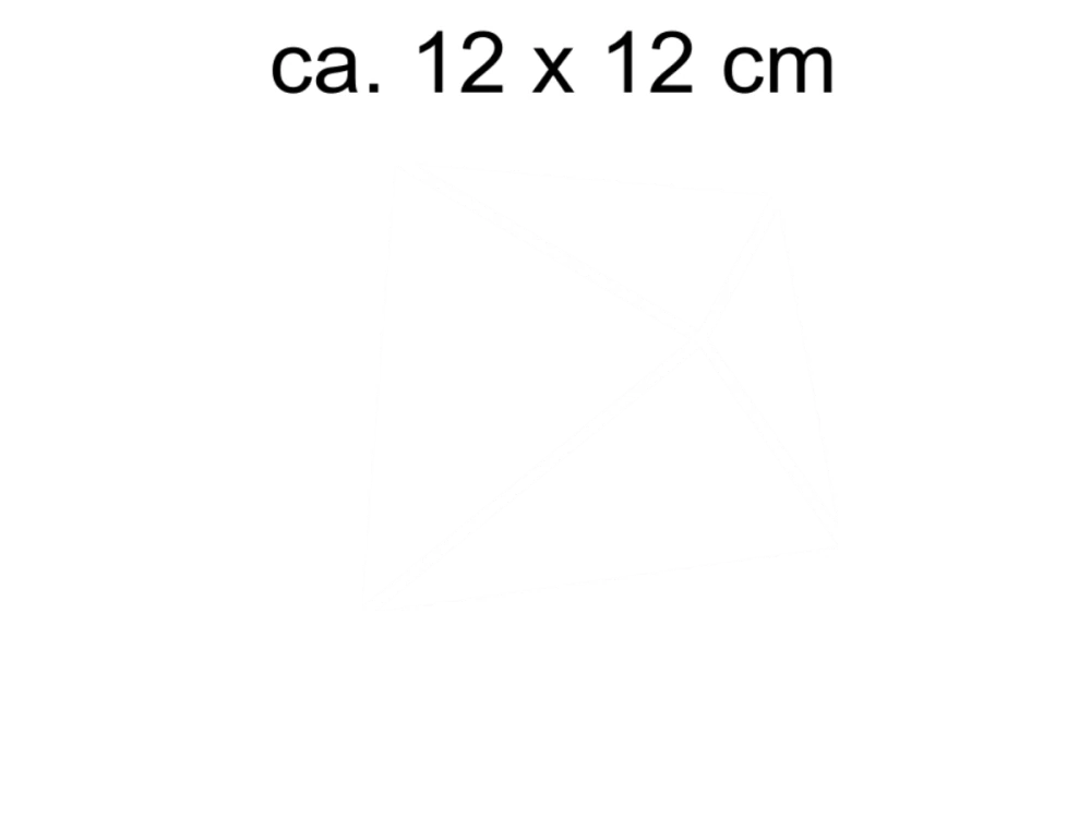 Milchglasfolie Geometrische Polygone
