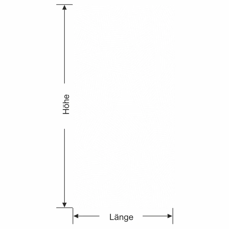 Milchglasfolie Linienmosaik - Ansicht Farbauswahl