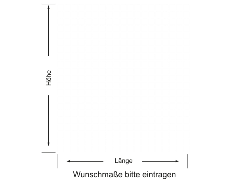 Milchglasfolie Quadrate - Ansicht Farbauswahl