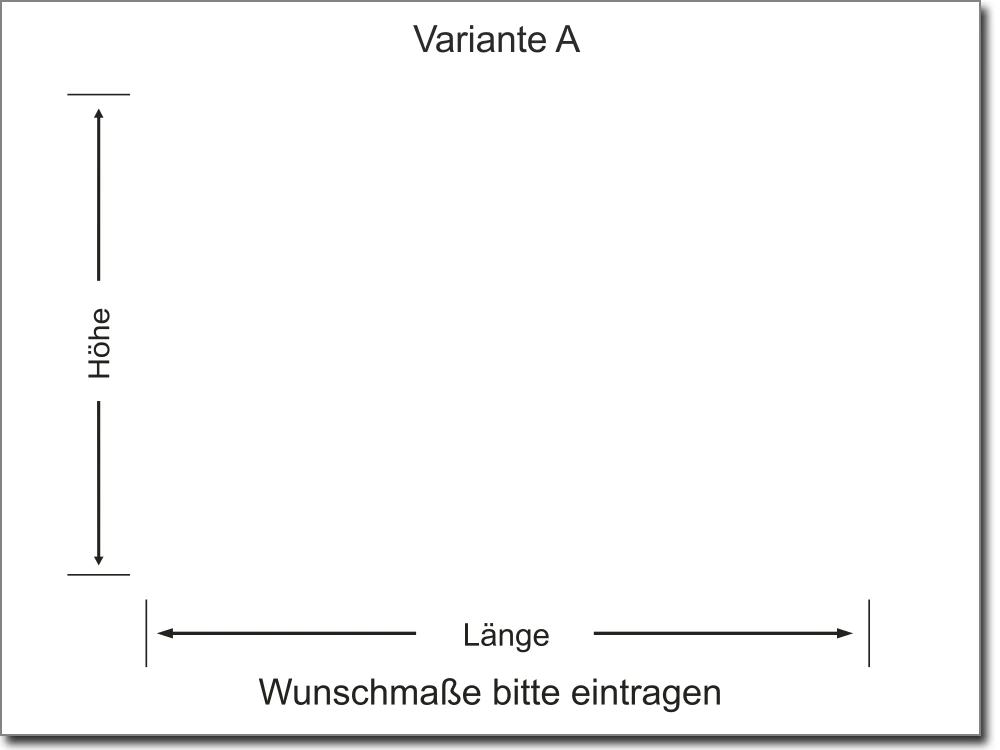 Blickschutz in Sandstrahloptik mit der Kontur von Wuppertal