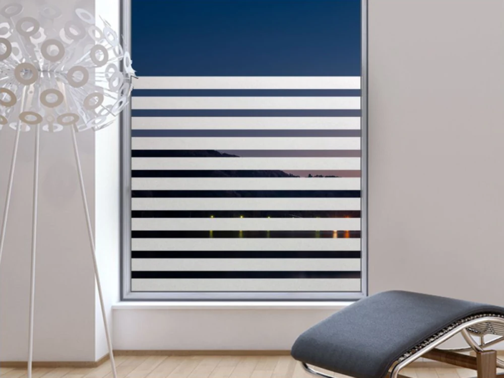 Milchglasfolie Streifen 5/3