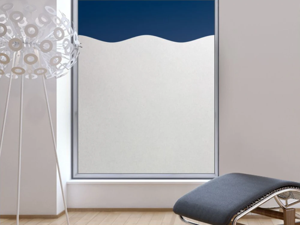 Milchglasfolie Welle