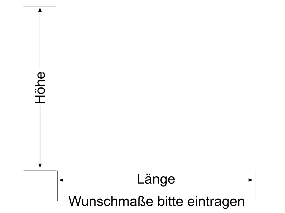 Maßgefertige Sichtschutzfolie für Glastüren in Büro und Gewerbe - Ansicht Ausrichtung mit Farbauswahl