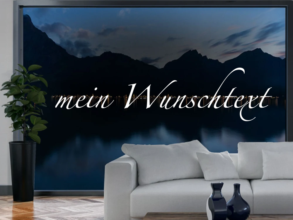 Personalisierter Fensteraufkleber | 1