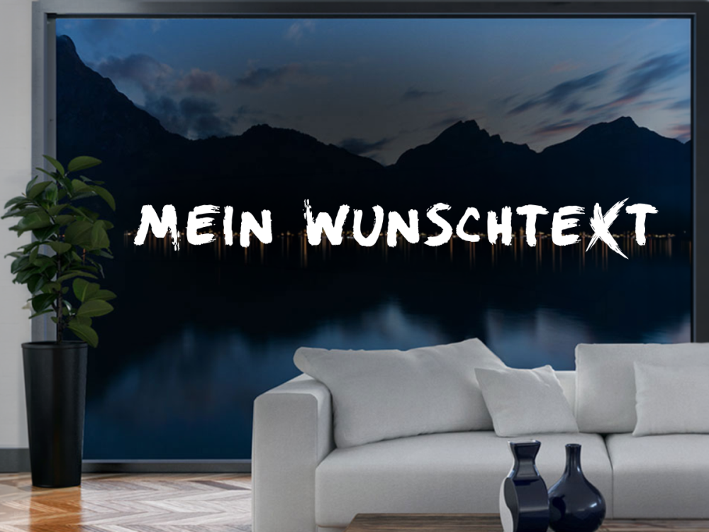 Personalisierter Fensteraufkleber | 14