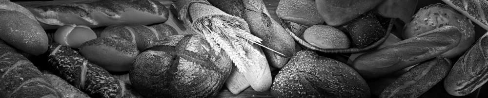 Schaufenster Fotofolie Bäckerei - schwarz weiß