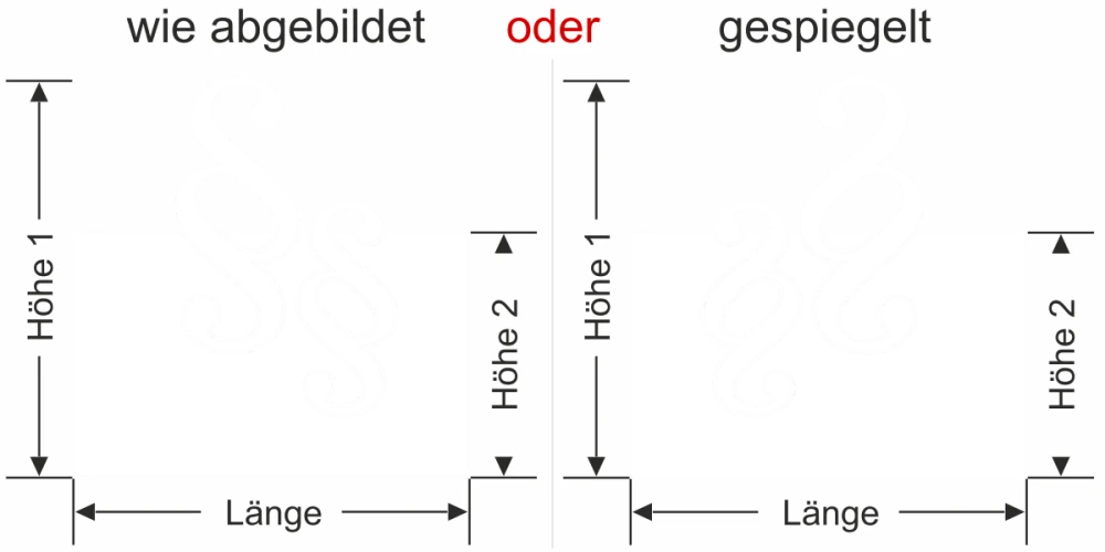- Ansicht Ausrichtung mit Farbauswahl Vorschlag 1