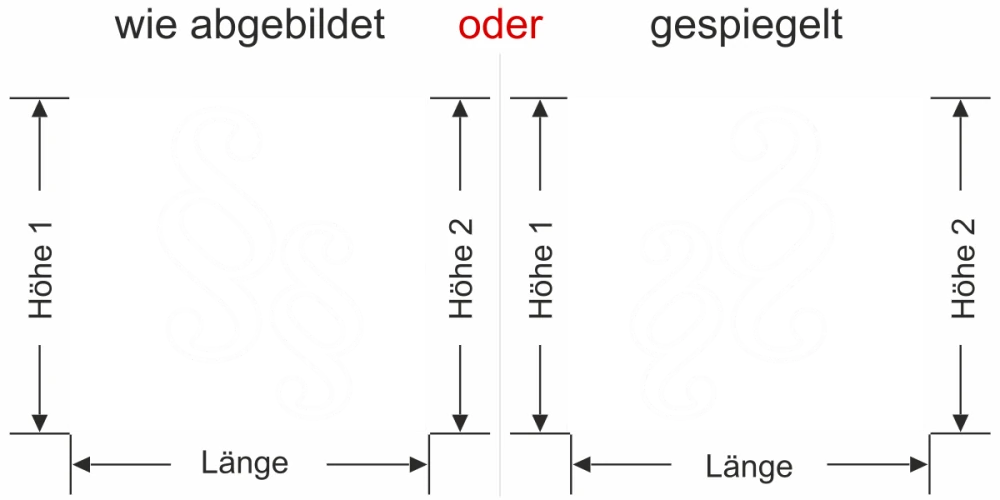 - Ansicht Ausrichtung mit Farbauswahl Vorschlag 2