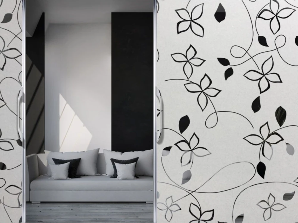 Sichtschutzfolie Blütenzauber