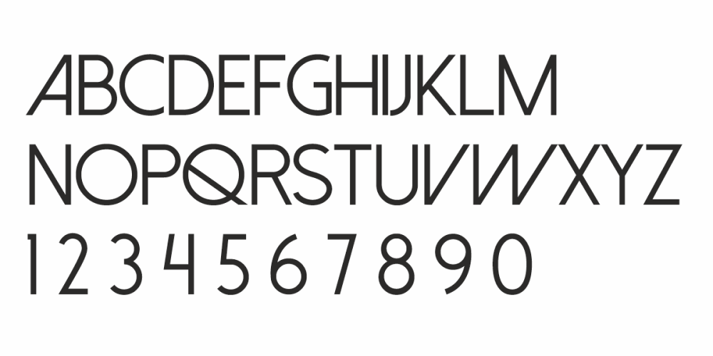 Sichtschutzfolie Gewerbe Kosmetikstudio - Ansicht Alphabet 1.Zeile