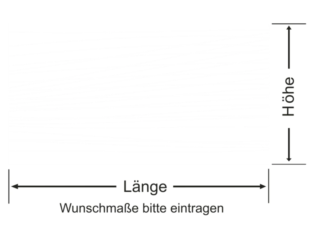 Sichtschutzfolie Streifendesign - Ansicht Farbauswahl und Anleitung zur Größenberechnung