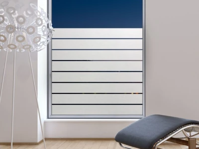 Blickschutzfolie Streifen 10/1 cm