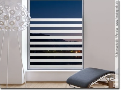 Blickschutzfolie Streifen 5/5 cm