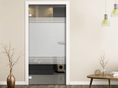 Blickschutzfolie Gestreift