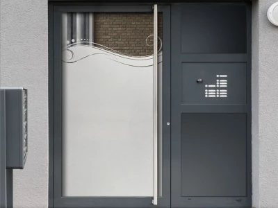 Tür Blickschutzfolie Design Ornament