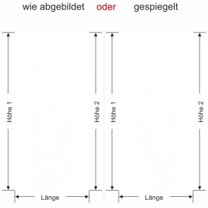 Fensterfolie Sommergräser