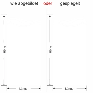 Tür Blickschutzfolie Design Welle