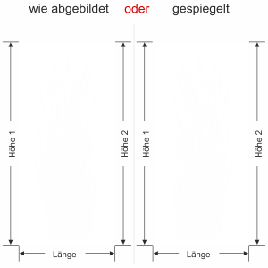 Glastür Sichtschutzfolie Elegantes Gräsermeer