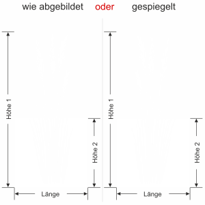 Glastür Fensterfolie Grashalme
