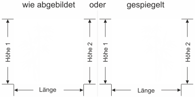 Sichtschutzfolie Bambusmotiv