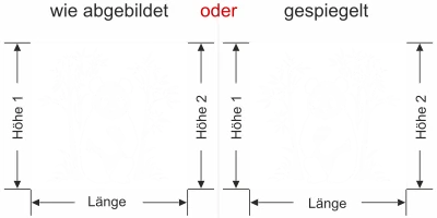 Fensterfolie Bambusstrauch mit Panda