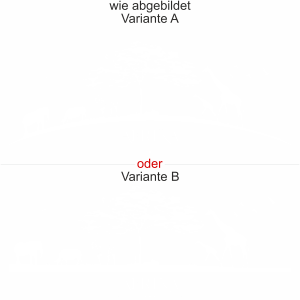Fensteraufkleber Afrika - Ansicht Ausrichtung - Variante und Farbauswahl