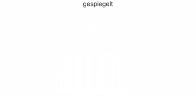 Glastattoo Brandenburger Tor - Ansicht Farbauswahl und Ausrichtung
