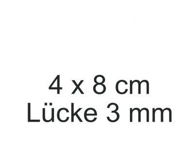 Milchglasfolie Geflecht - Ansicht Farbauswahl und Größeninformationen