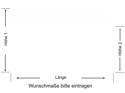 Sichtschutzfolie für Fenster Mäander - Ansicht Ausrichtung und Farbauswahl