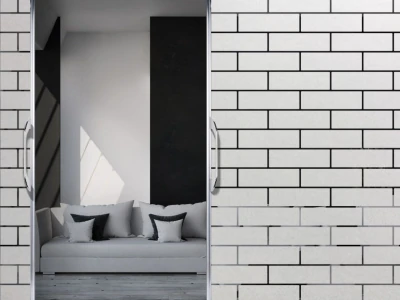 Steinmauer Folie für Fenster