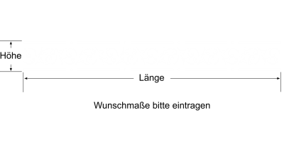 Dekofolie für Glas Fantasieband