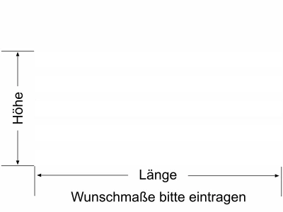 Durchlaufschutz für Glas mit fünf Bändern - Ansicht Farbauswahl