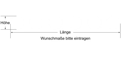 Durchlaufschutz für Glas mit Kreisen - Ansicht Farbauswahl