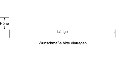 Durchlaufschutz für Glas mit Quadraten - Ansicht Farbauswahl