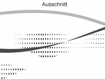 Durchlaufschutz für Glas mit Wellendesign - Ansicht Ausschnitt und Farbauswahl