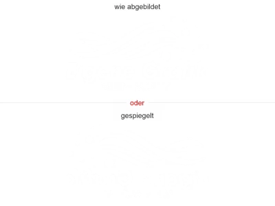 Eigene Grafik als Glastattoo - Ansicht Beispielbild Ausrichtung und Farbauswahl