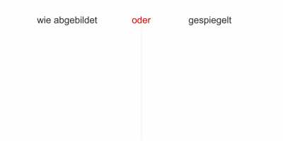 Fensterdekor Flower Ornament