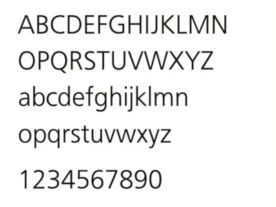 Fußpflege Schaufenster - Ansicht Alphabet 2.Zeile